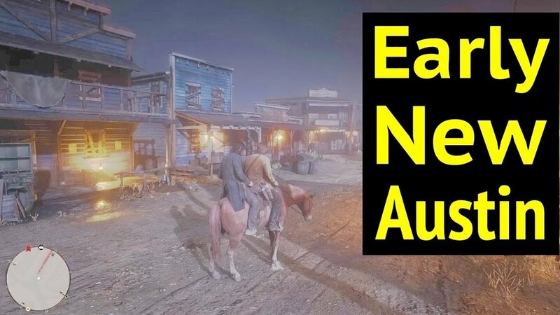Early New Austin in Red Dead Redemption 2 (RDR2): Otis Miller's ...