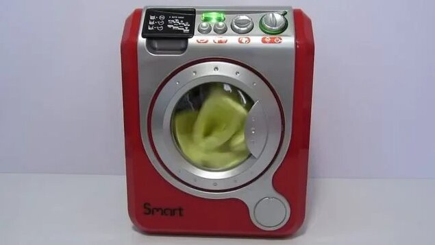 Toy Washing Machine Smart HTI Review. Распаковка детской стиральной ...