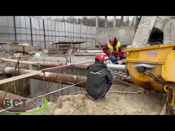 Строительство станции метро Митьково Сокольнической линии Московского метрополитена