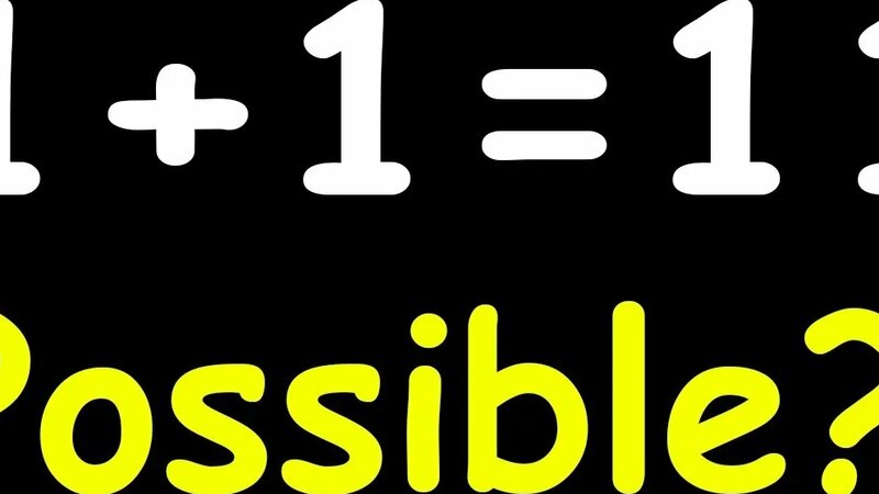 FALSE PROOF OF 1 1 visual data 3