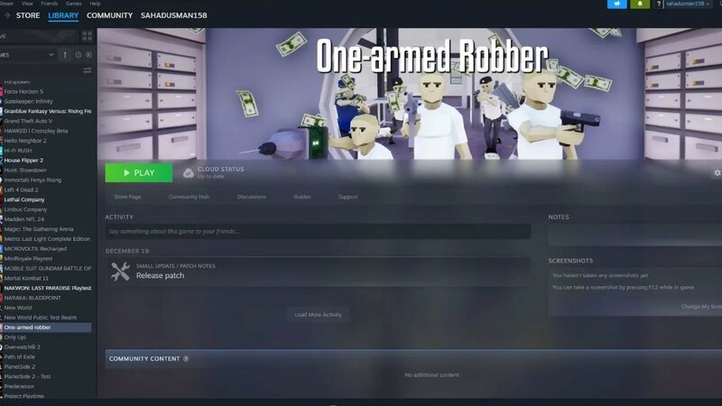 How to Fix One Armed Robber Not Launching, Crashing, Fatal Error ...