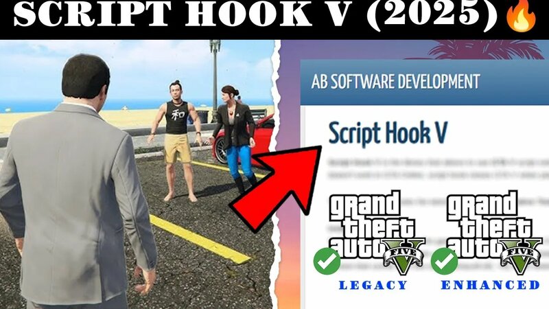 How to Install Script Hook V in GTA V Enhanced & Legacy (2025) GTA 5 ...
