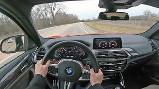 2020 BMW X4 M Competition - POV Test Drive (Binaural Audio)