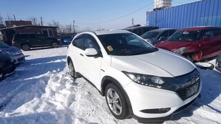 Краткий видеообзор honda vezel hybrid 2013 года, ДВС 1500 сс, привод 2 вд