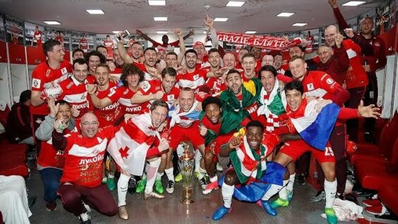 Чемпионский вечер «Спартака» — Видео от Владимир Анисимов
