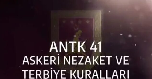 Antk 41 askeri nezaket ve terbiye kuraları part 1 - Yandex Video ...