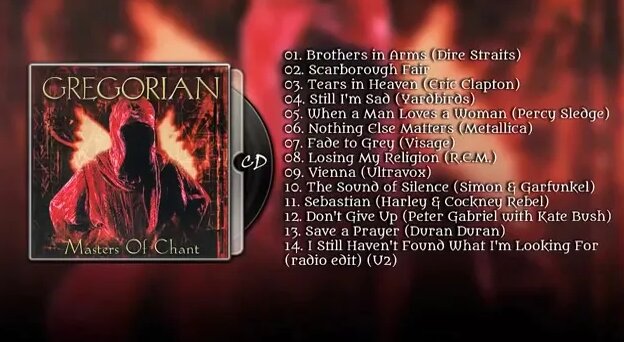 Gregorian - Masters Of Chant: Chapter III - ChilloutSounds.blogspot.com ...