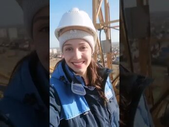 Группа Компаний "СМП" в Волгодонске. Вид с Potain MC 115