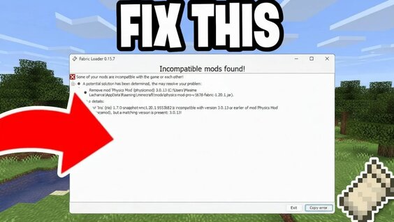 How To Fix Incompatible Mods Found Fabric! (Minecraft) - Tutorial ...