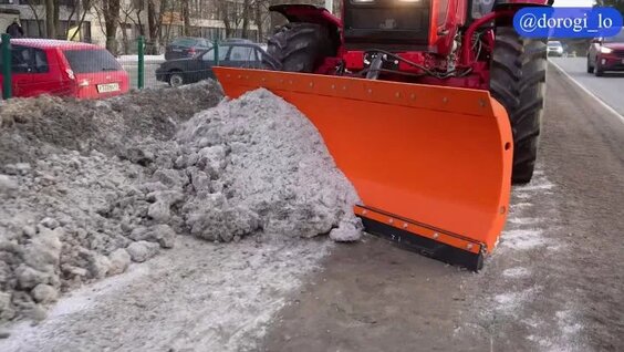 Во Всеволожском районе промониторили работу дорожных служб по уборке снега — Видео от Ле...