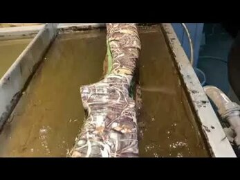 Аквапринт ружья, нанесение камуфляжа