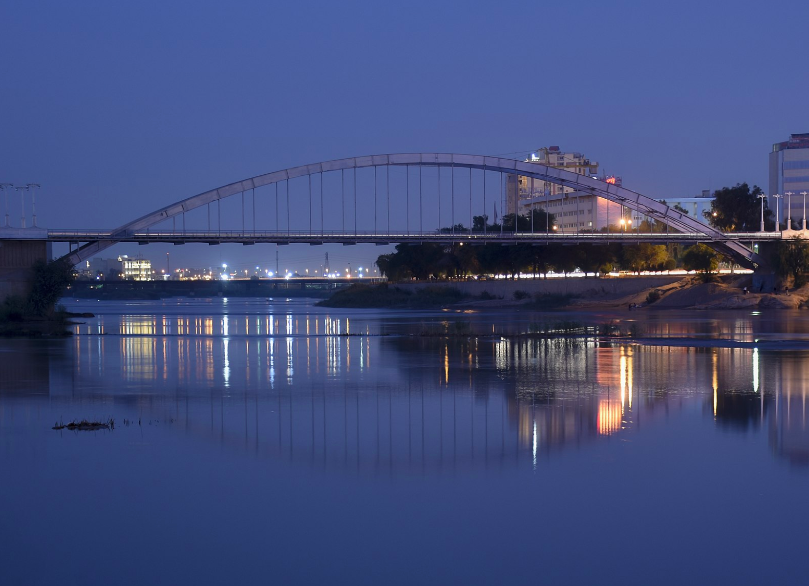 The White Bridge in Ahvaz, Iran. Image by Sajjadsoroosh