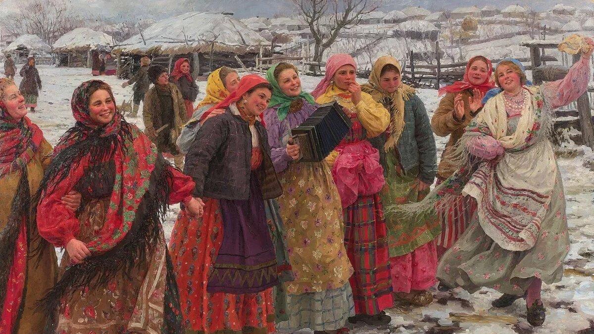Федот Сычков «Масленица», 1914»/