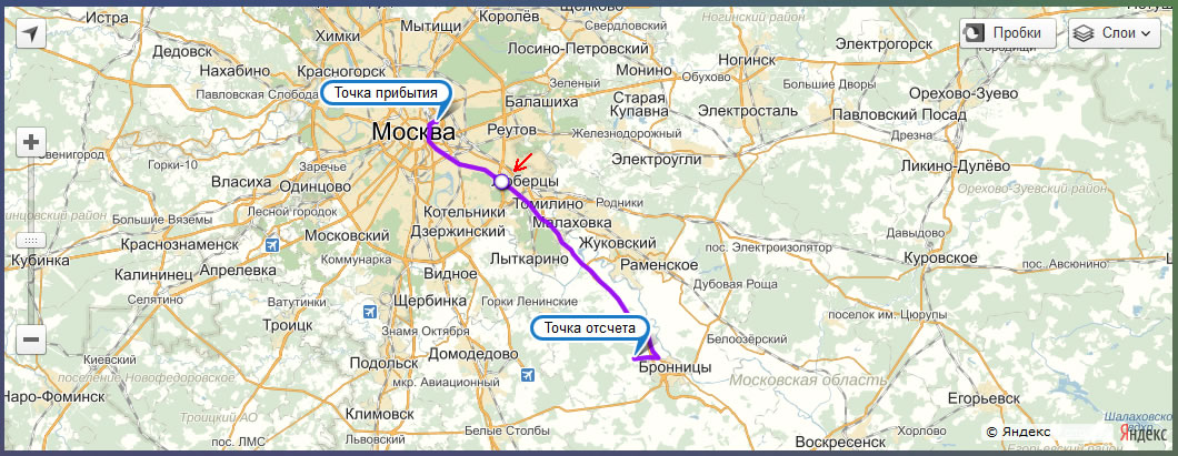 Карта пробок ликино дулево