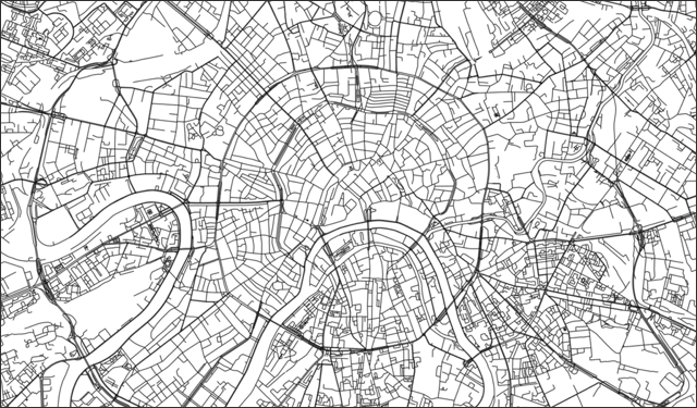 Карта москвы черно белая - Фото подборки 2