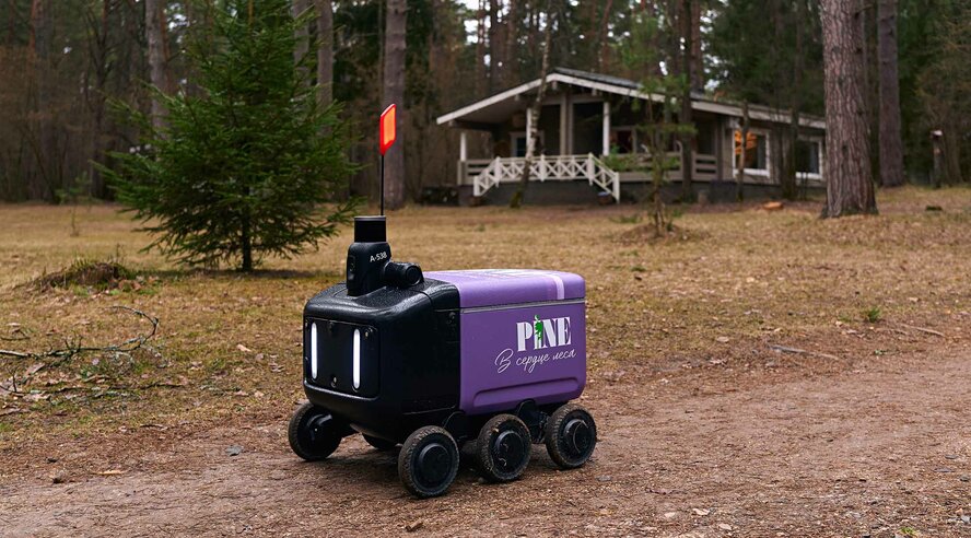 Яндекс запускает рободоставку еды в загородном отеле