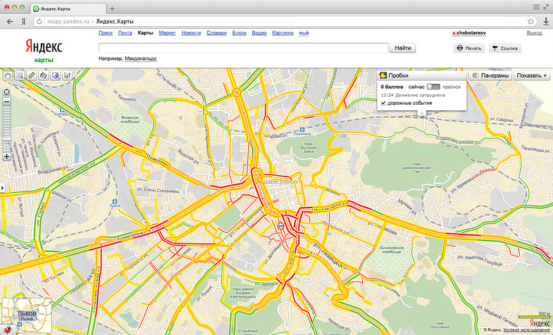 Карта минска пробки