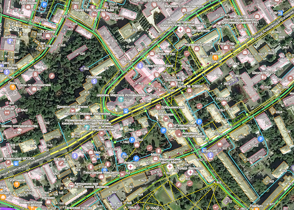 Карта кобрина с улицами и номерами домов и маршрутами