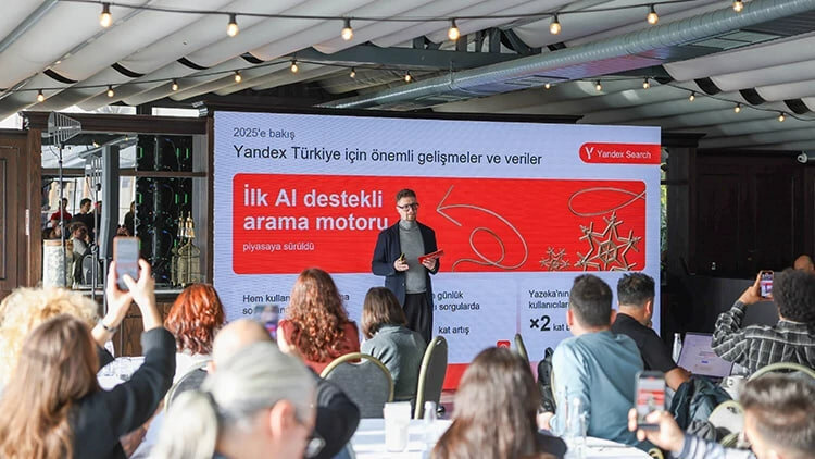 Yandex Türkiye’nin yapay zekâ destekli 2025 yılı: %75 arama artışı, 43,8 milyar km yolculuk, üstelik bu daha başlangıç