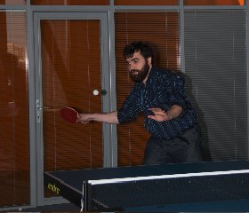 Яков Сироткин, Butterfly Timo Boll Spirit Off, Solcion 2.1 FH, Sriver G2 HT MAX BH