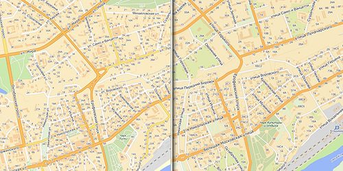 Карта владимира с улицами и домами проложить маршрут
