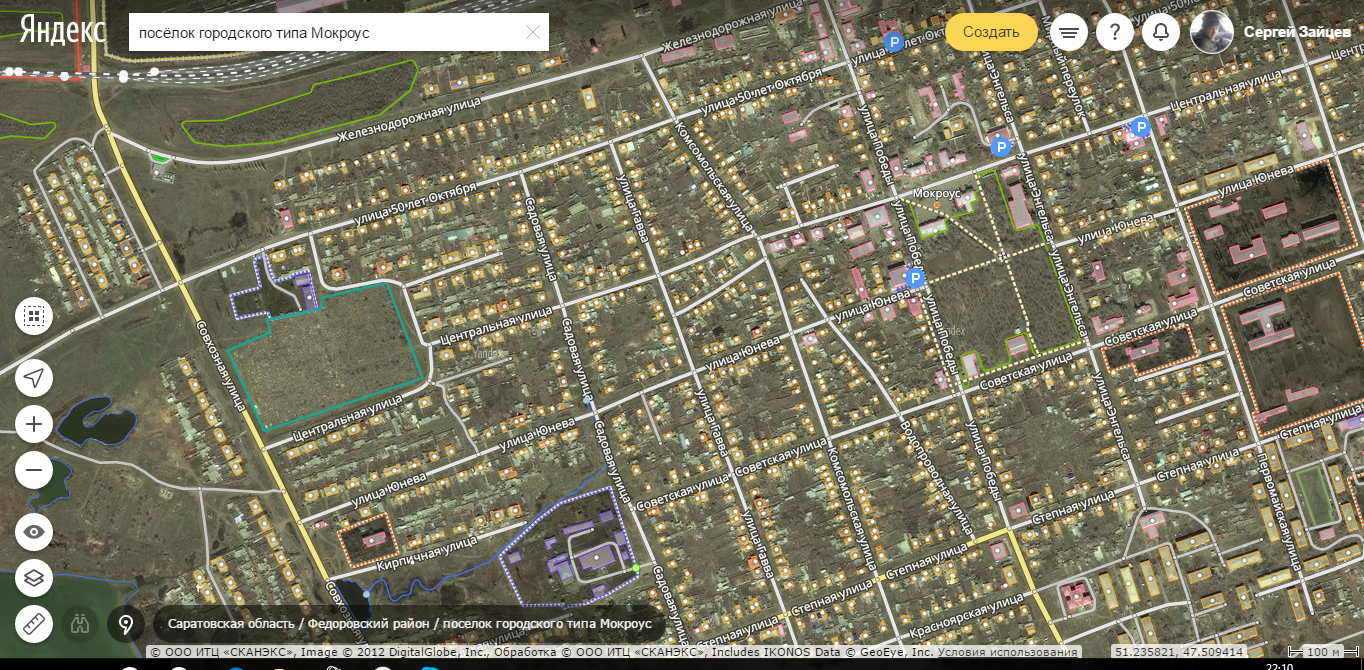 Федоровская 1 саратов карта