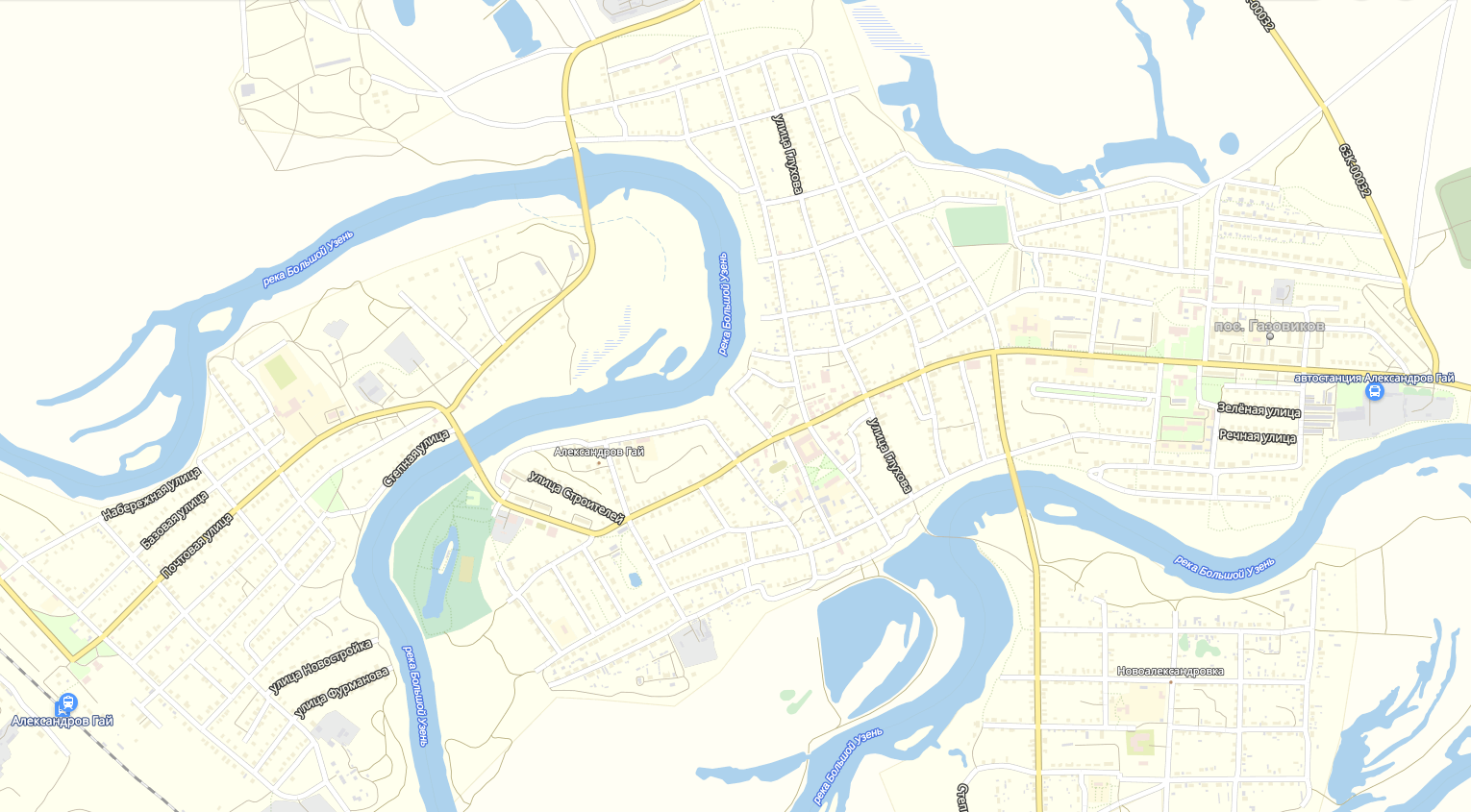 Карта александрова с улицами и номерами домов