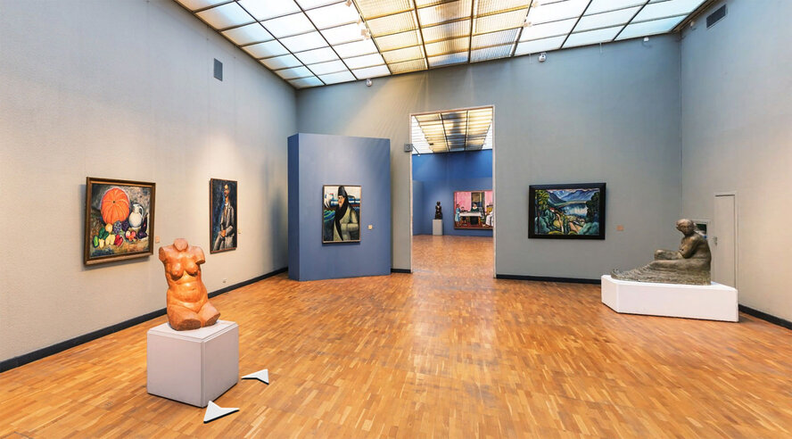 Все залы Третьяковской галереи на Яндексе