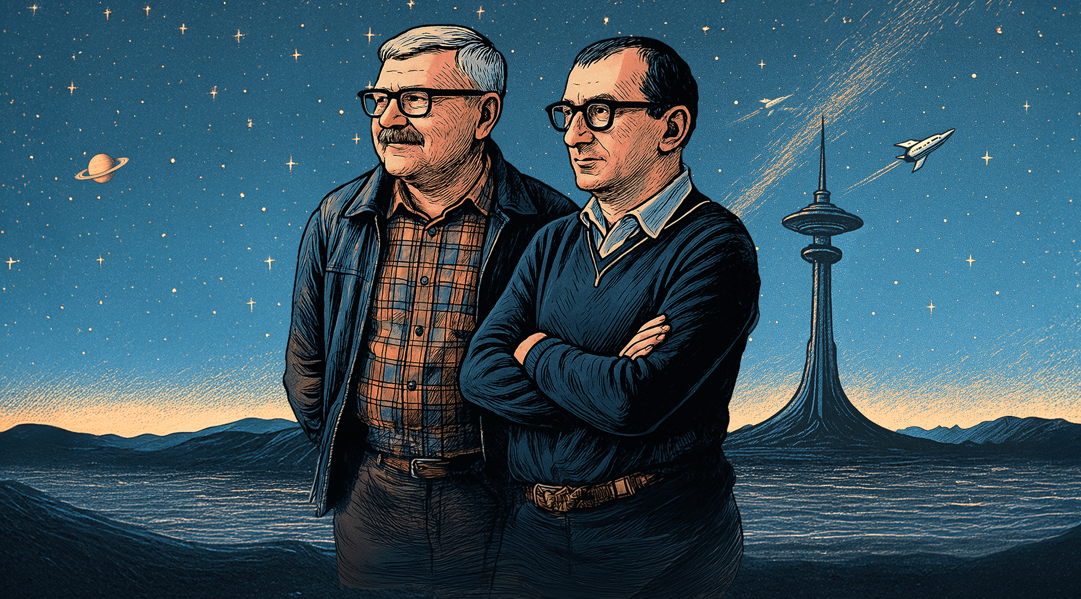 Путешествие в мир Стругацких с Яндексом: игра с Алисой, статьи, подборки мест и книг