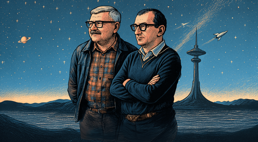 Путешествие в мир Стругацких с Яндексом: игра с Алисой, статьи, подборки мест и книг