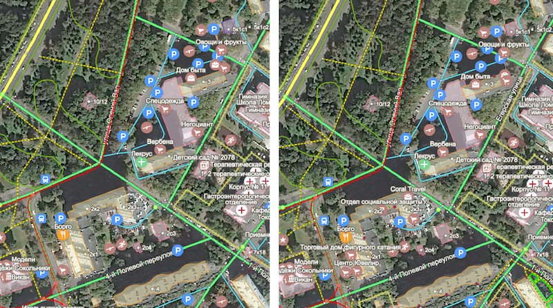 Карта пушкино пробки
