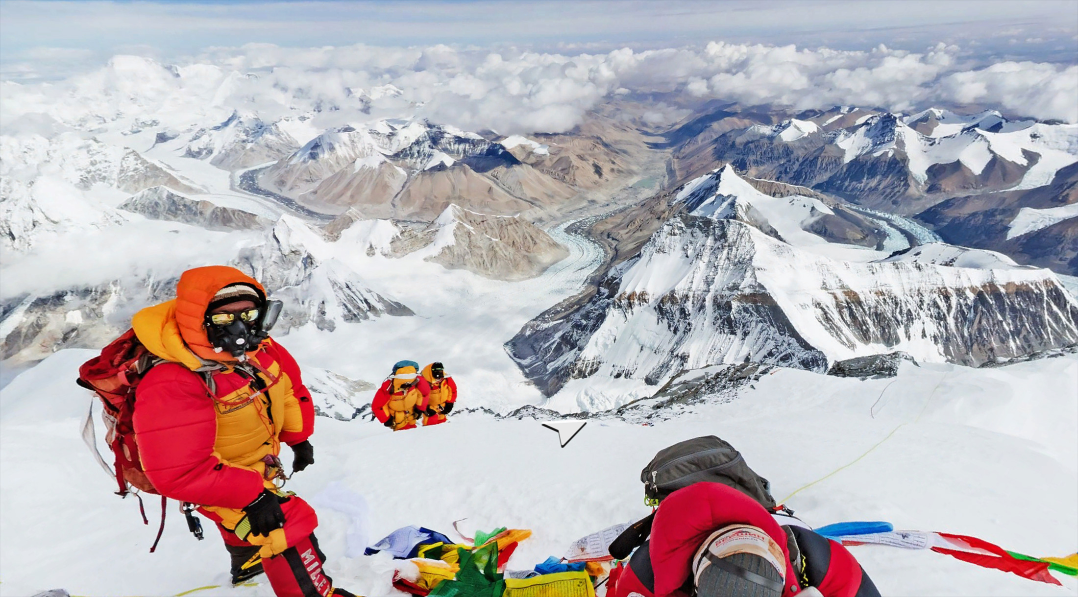 Яндекс опубликовал панорамы Эвереста