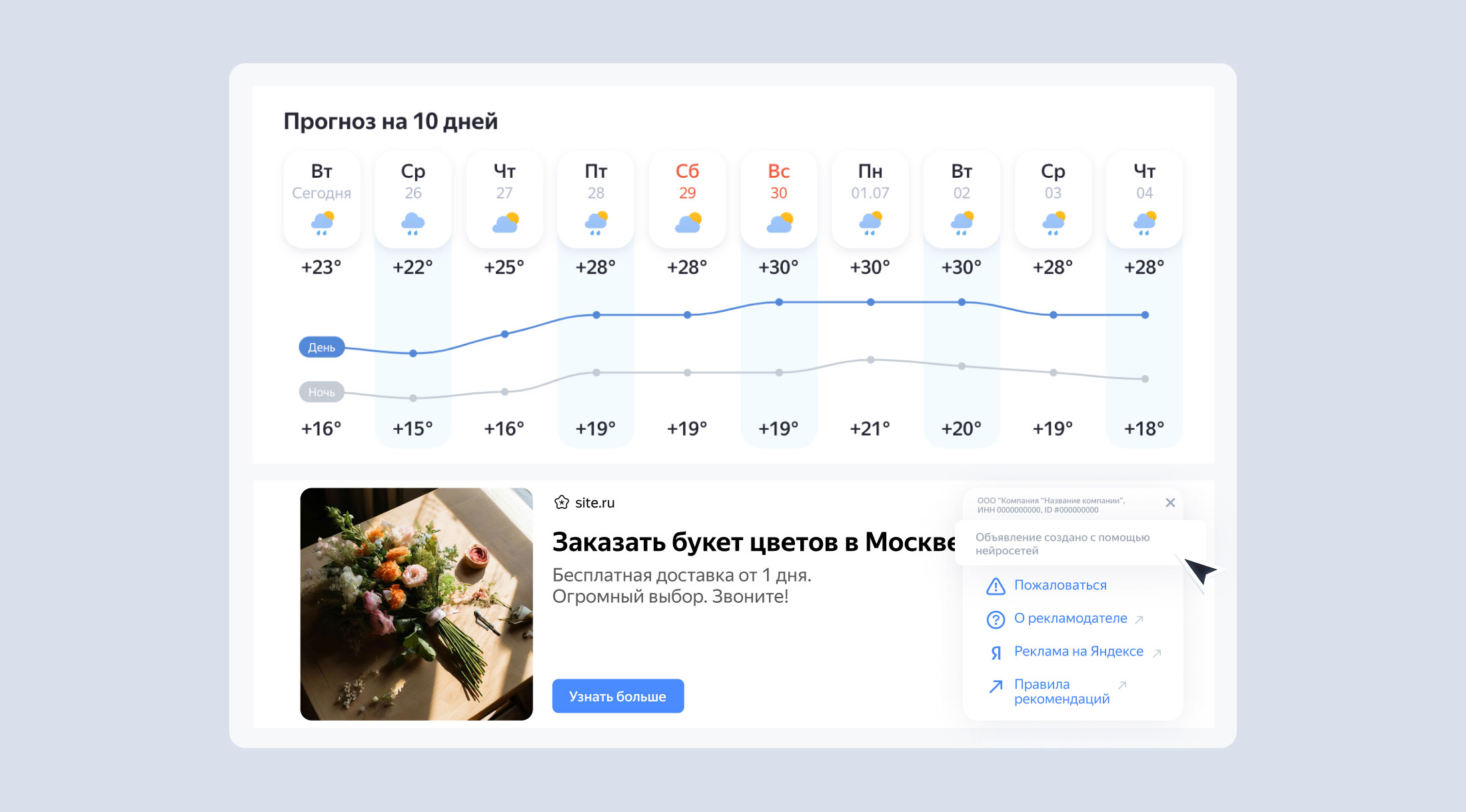 Яндекс начал маркировать рекламу, созданную генеративным ИИ