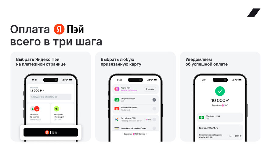 Оплата с помощью Яндекс Пэй и Сплита стала доступна клиентам Robokassa