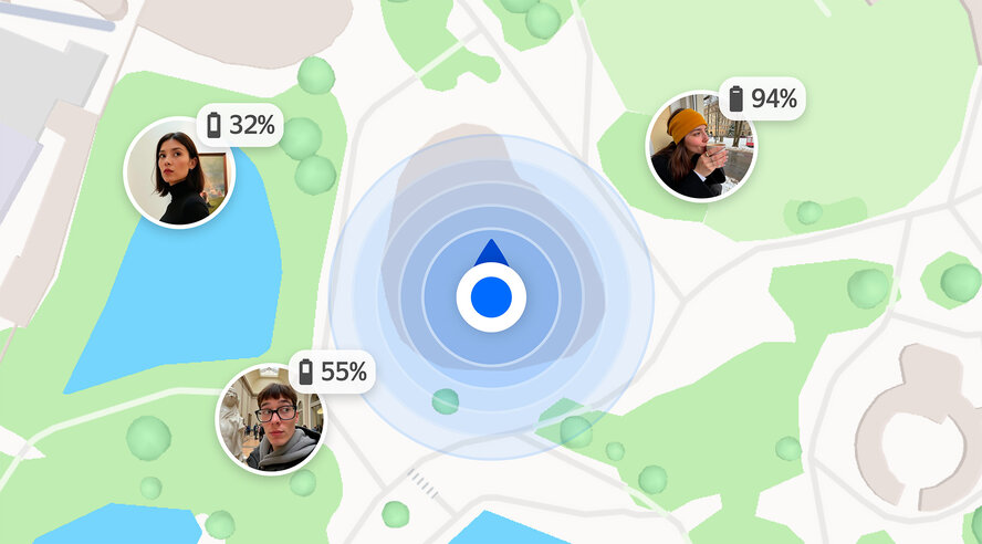 В Яндекс Картах теперь можно делиться геопозицией с близкими