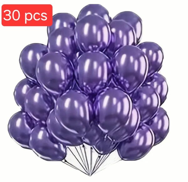 ballons gonflabe violets 30 pc