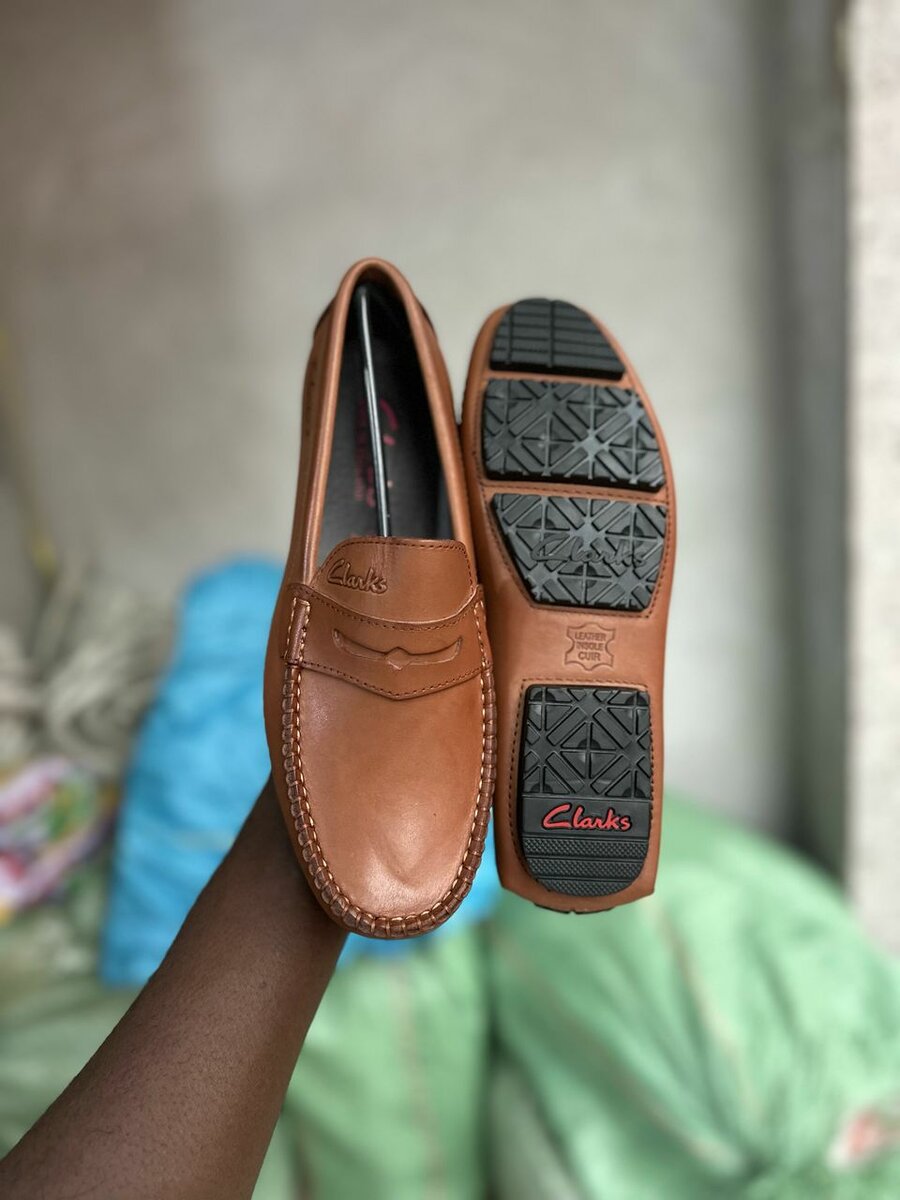 Mocassins en cuir pour hommes