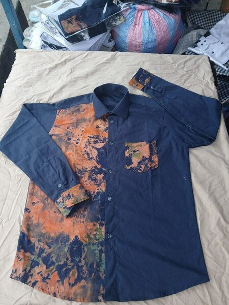 Chemise Homme Blue Tie-Dye