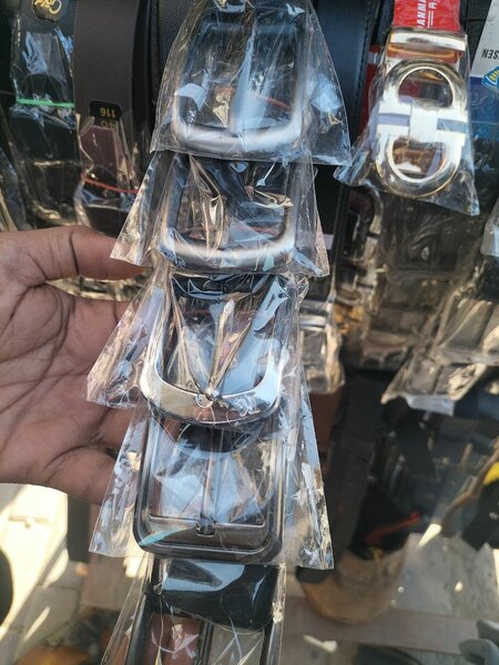 Leather belt