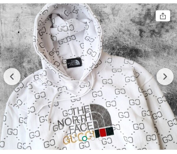 Hoodie The North Face Gucci