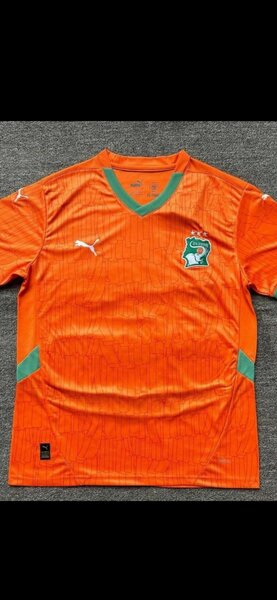 Maillot de Football Orange