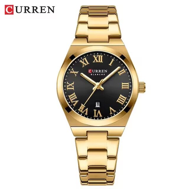 Montre Homme Dorée Élégante