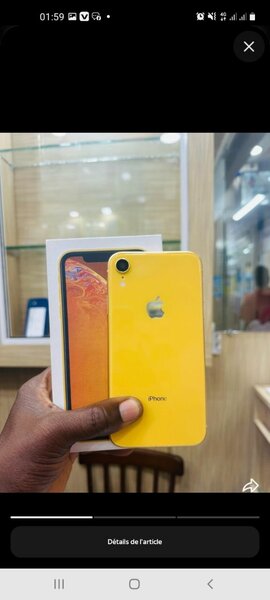iPhone XR Jaune 64 Go