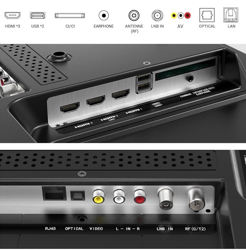 Smart TV RCA 32" 2024 VIDAA