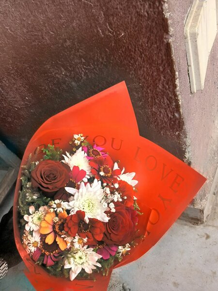 Bouquet de fleurs coloré