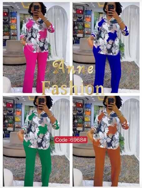 Costume Deux Pièces Floral