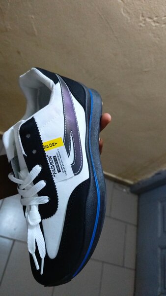 Baskets de sport en cuir tendance