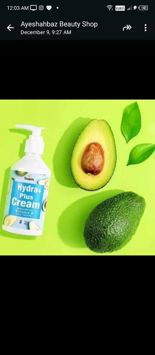 Cream in pump