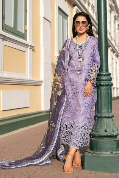 Purple suit
