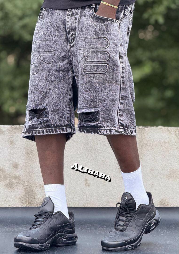 Shorts en jean décontractés pour homme